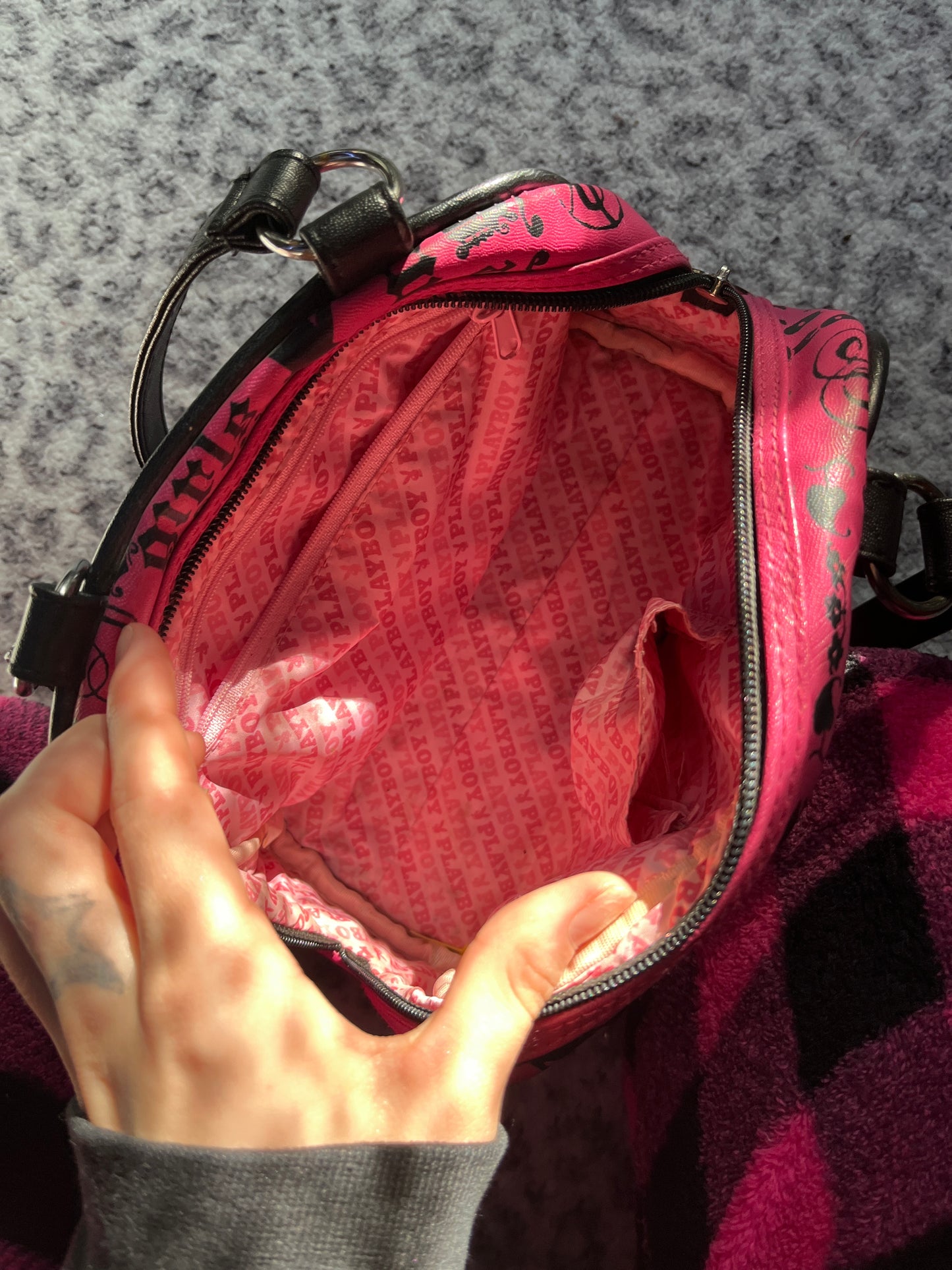 vintage Playboy bag great condition