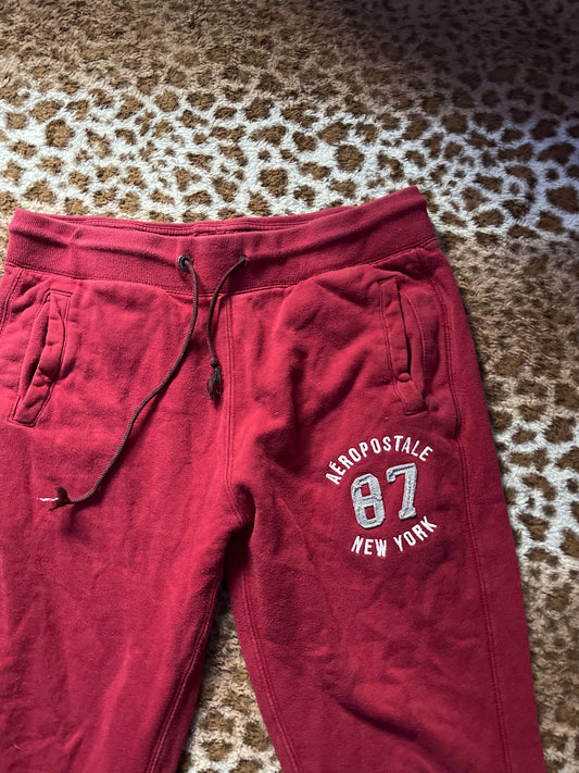 Vintage Aeropostale red sweatpants ￼
