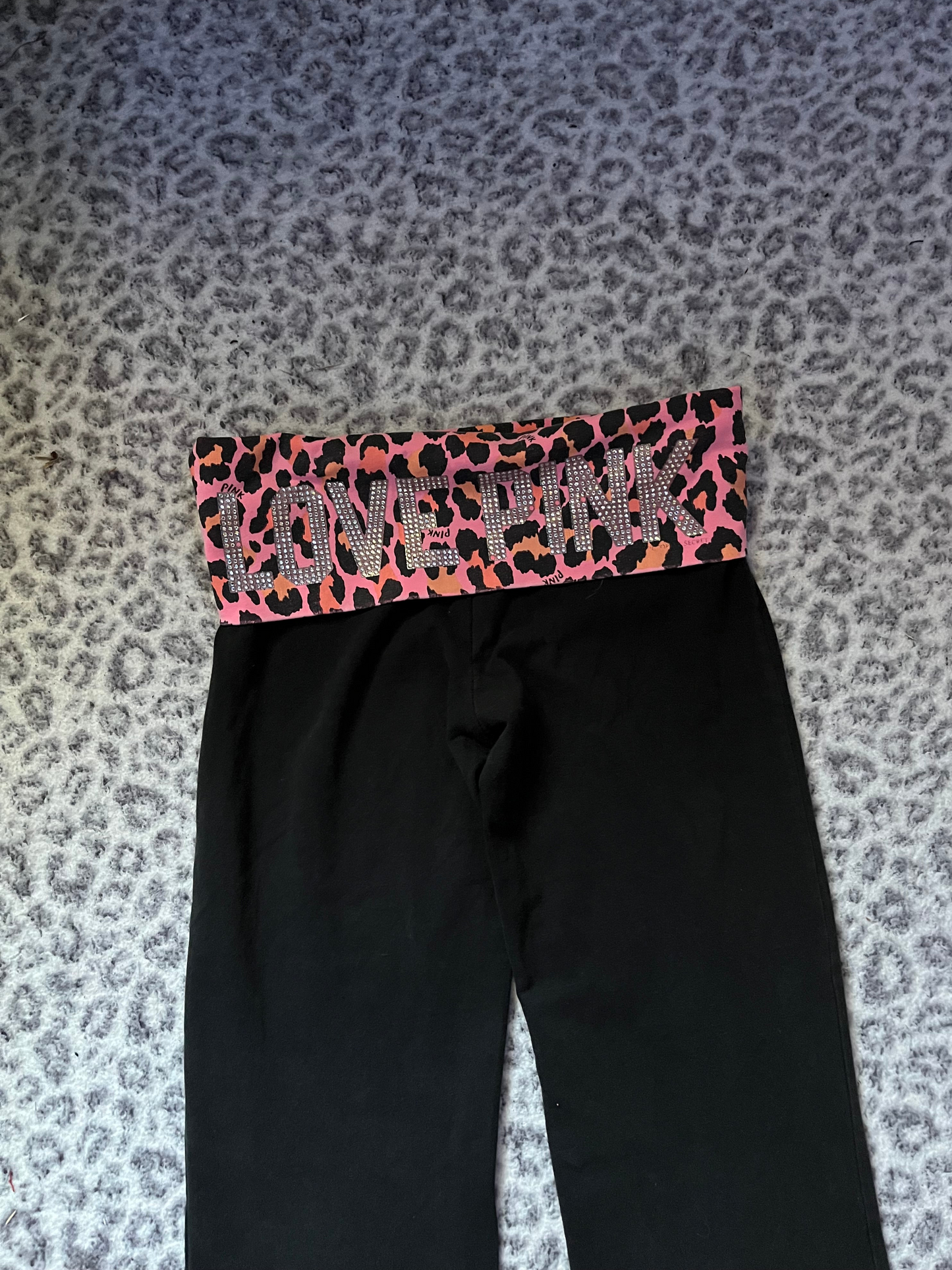 Vintage Victoria Secret PINK foldover leggings