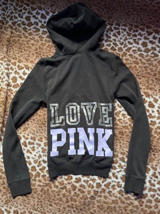 Vintage Victoria Secret pink zip up