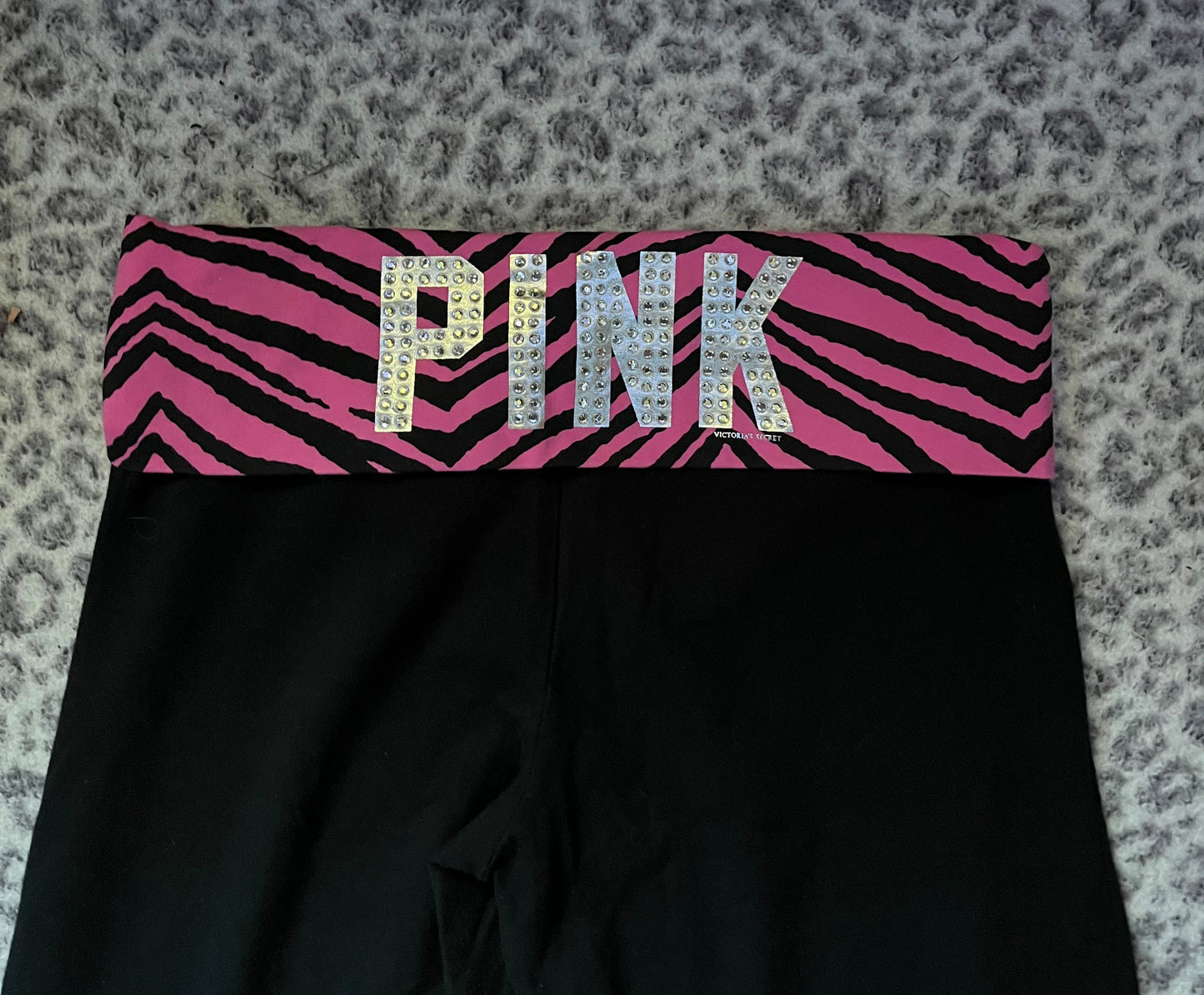Vintage Victoria Secret PINK foldover leggings medium